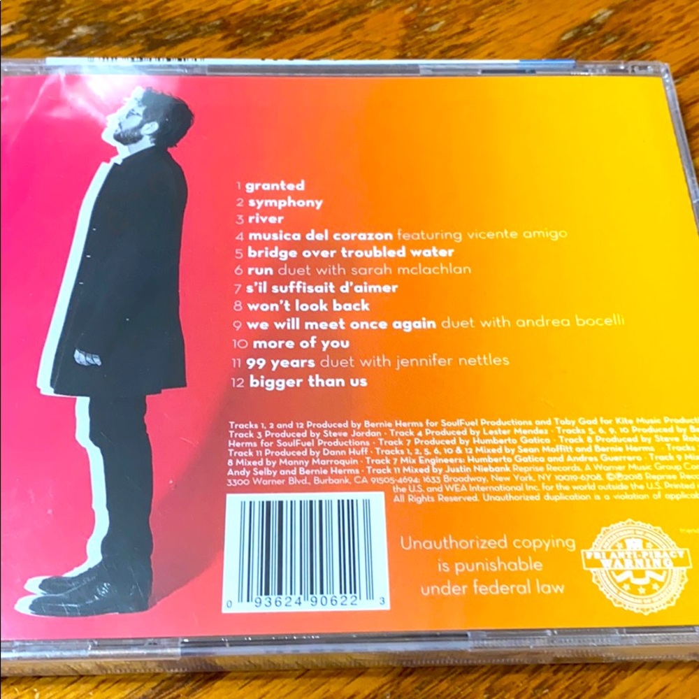 Sealed Josh Groban Bridges CD - Picture 2 of 4